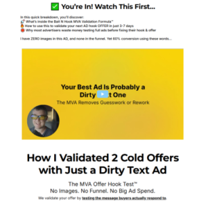 Bait N Hook – Validate Ads, Offer, Without Spending Loads of Money